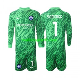 Maillot de Foot Inter Milan Yann Sommer 1 Gardien Enfant Domicile 2024/25 ML